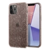 Etui na Apple iPhone 12 Pro Max Spigen Liquid Crystal Glitter silikonowe - różowe (Rose Quartz)