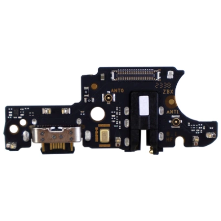 USB-C charging connector board + headphone and microphone connector Motorola Moto G54 5G 