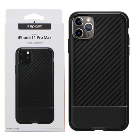 Apple iPhone 11 Pro Max etui Spigen Core Armor 075CS27043 - czarne