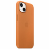 Apple iPhone 13 Leather Case MagSafe - dark orange (Golden Brown)