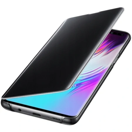 Etui na telefon Samsung Galaxy S10 5G Clear View Cover - czarne