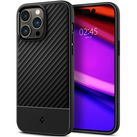 Etui na Apple iPhone 14 Pro Max Spigen Core Armor - czarne (Matte Black)