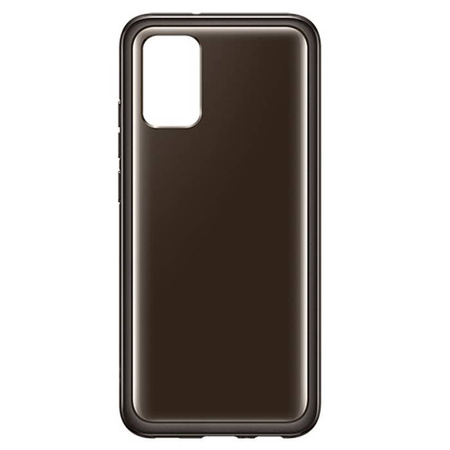 Samsung Galaxy A02s Soft Clear Cover case EF-QA026TBEGEU - black 