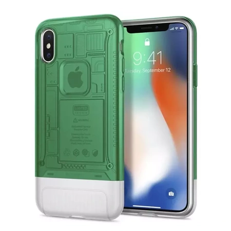 Spigen Classic C1 Case for Apple iPhone X/ XS - Green (Sage)