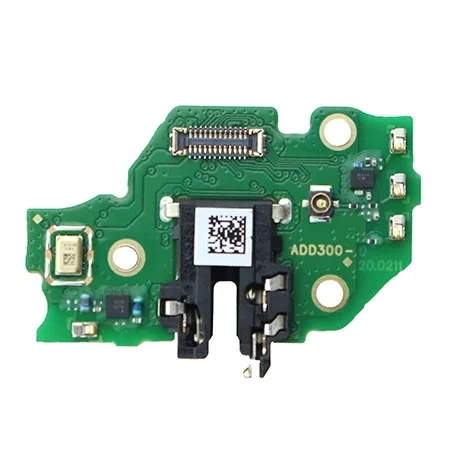 Headphone and microphone connector board for Oppo Reno 4Z 5G