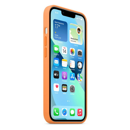 Apple iPhone 13 silicone case MM243ZM/A - honey (Marigold)