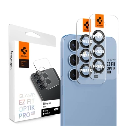 Spigen Glas tempered camera glass for Samsung Galaxy S25.TR EZ FIT OPTIK Pro 2 pieces