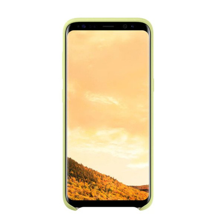 Silicone case for Samsung Galaxy S8 phone - green