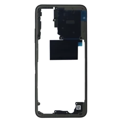 Body, side frame for Xiaomi Redmi Note 12S - black