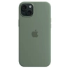 Apple iPhone 15 Plus Silicone Case MagSafe - Green (Cypress)