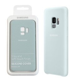 Etui silikonowe na telefon Samsung Galaxy S9 - jasnoniebieskie