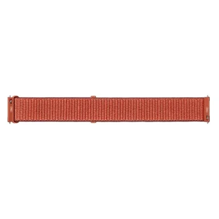 Strap for Samsung Galaxy Watch 4/ 4 Classic/ 5/ 5 Pro/ 6/ 6 Classic Fabric Band 20 mm M - red