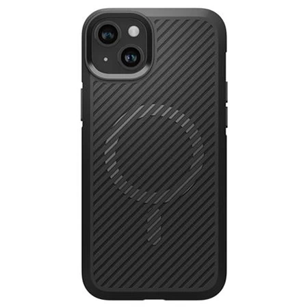 Spigen Core Armor MagFit Case for Apple iPhone 15 Plus for MagSafe - black