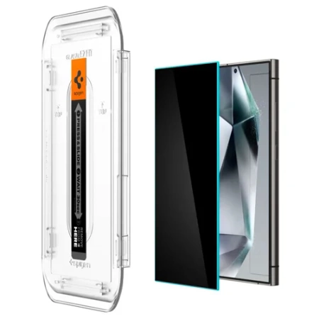 Spigen Glas tempered glass for Samsung Galaxy S24.TR EZ FIT Privacy - (2 pieces)