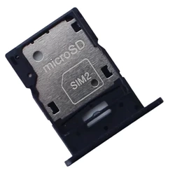 SIM card drawer for Samsung Galaxy M34 5G phone - navy blue