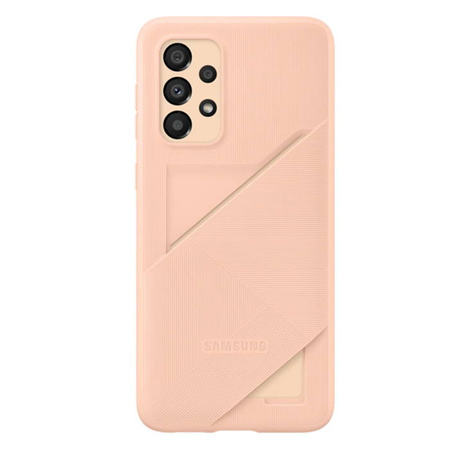 Samsung Galaxy A33 5G etui Card Slot Cover EF-OA336TPEGWW - brzoskwiniowe (Peach)