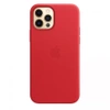 Apple iPhone 12 Pro Max Leather Case MagSafe - Red (Scarlet)