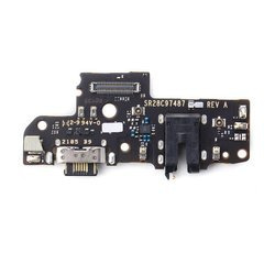 Motorola Moto G50 board with USB-C charging connector, HF and microphone