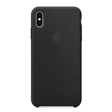 Silicone Case for Apple iPhone X Silicone Case - black [OUTLET]