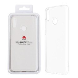 Huawei Y7 2019 silicone case Flexible Clear Case 51992909 - transparent