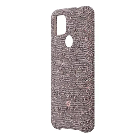 Etui Google Fabric Case do Pixel 4a 5G - czerwone (Chili Flakes)