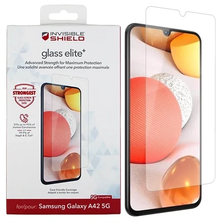 Tempered glass for Samsung Galaxy A42 5G Zagg InvisibleShield Glass Elite