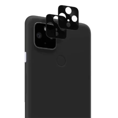 Spigen Glas tempered glass for Google Pixel 4A 5G camera.TR Slim Optik - black 2pcs