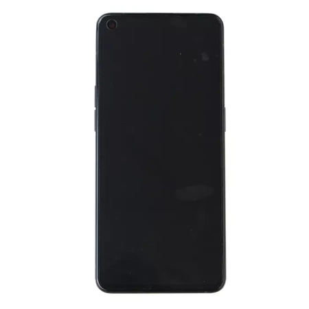 LCD display with bezel for Oppo Reno 6 5G - black (Stellar Black)