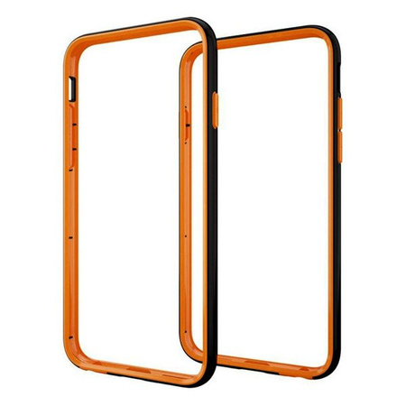 Apple iPhone 6/ 6S ramka GEAR4 The Band IC6S31D3 - czarno-pomarańczowa