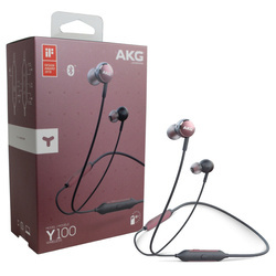 AKG słuchawki Bluetooth Y100 - różowe