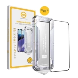 Szkło hartowane z aplikatorem na Apple iPhone 16 Pro Mobile Origin Screen Guard