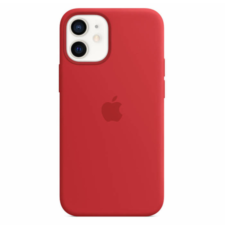 Apple iPhone 12 mini Silicone Case MagSafe MHKW3ZM/A - Red (Red)