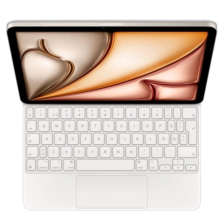 Keyboard case for Apple iPad Pro 11" gen. 1/ 2/ 3/ 4 Air 4/ 5 Magic Keyboard (Swedish layout) - white