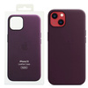 Apple iPhone 13 Leather Case MagSafe MM143ZM/A - purple (Dark Cherry)