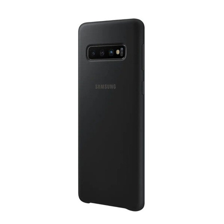 Samsung Galaxy S10 Silicone Cover phone case - black