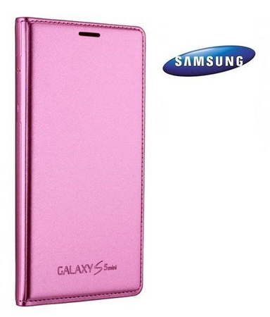 Samsung Galaxy S5 mini Flip Cover case EF-FG800BP - pink