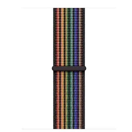 Apple Watch 38/ 40/ 41 mm Nike Sport Loop Strap - Rainbow (Pride Edition)