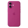 Apple iPhone 16 Silicone Case MagSafe - fuchsia (Fuchsia)