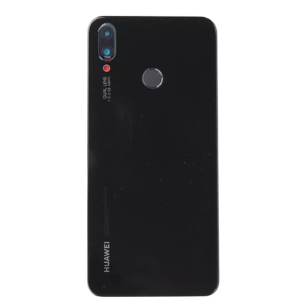 Battery flap with fingerprint reader for Huawei P Smart Plus - black