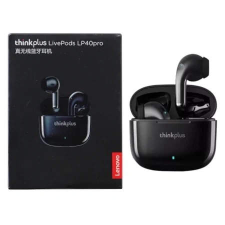 Lenovo ThinkPlus LivePods LP40 Pro Bluetooth Headphones - black