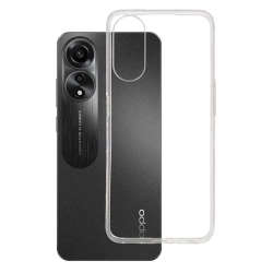 Silicone case for Oppo A78 5G Protective Shell original - transparent
