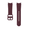 Silicone strap for Samsung Galaxy Watch 4/ 4 Classic/ 5/ 5 Pro/ 6/ 6 Classic Sport Band 20 mm S/M - Burgundy (Burgundy)