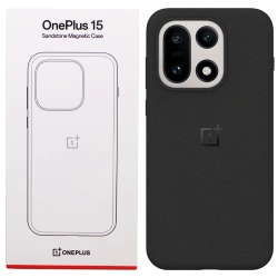 OnePlus 15 Sandstone Magnetic Case - black