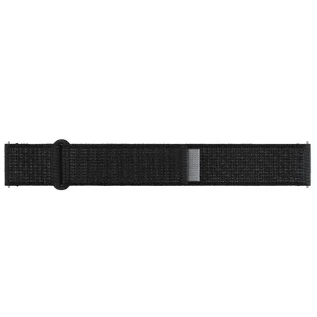 Strap for Samsung Galaxy Watch 4/ 4 Classic/ 5/ 5 Pro/ 6/ 6 Classic 20 mm M/L Fabric Band One Click - black