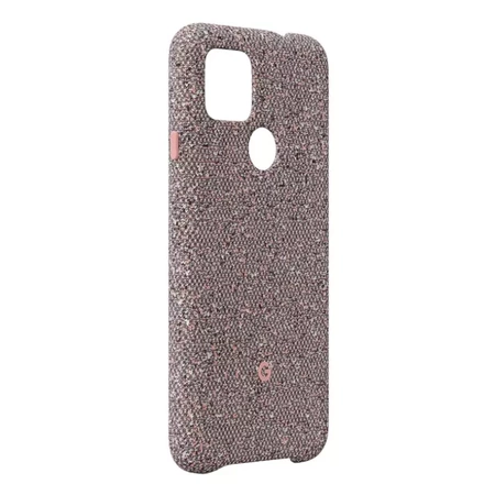 Etui Google Fabric Case do Pixel 4a 5G - czerwone (Chili Flakes)