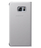 Samsung Galaxy S6 edge+ Flip Wallet phone case - silver