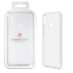 Huawei P20 Lite silicone case Soft Clear Case 51992316 - transparent