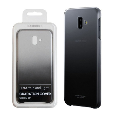 Samsung Galaxy J6 Plus 2018 Gradation Cover phone case - translucent black