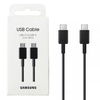 Samsung cable from USB-C to USB-C EP-DX310JBEGEU 1.8 m - black 3A