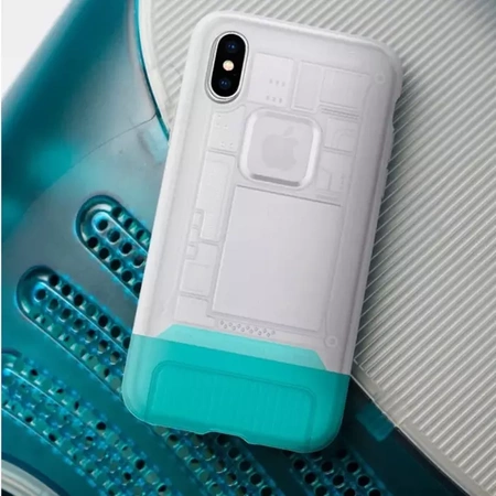 Spigen Classic C1 case for Apple iPhone X/ XS - white (Snow)